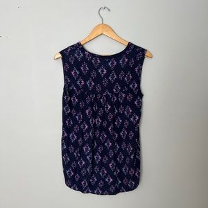Eddie Bauer Purple Sleeveless Top - Summer Vibe - Women’s Small